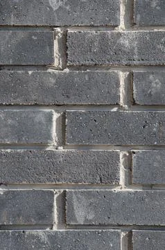 Black brick wall backgrounds, interior texture, wall background. Stock Photos