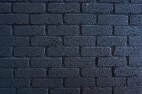 Black brick wall 스톡 사진