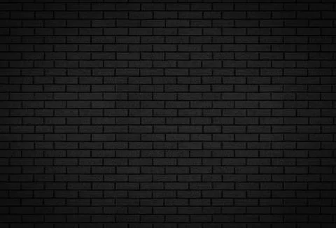 Black brick wall spotlight background texture image Stock-Fotos