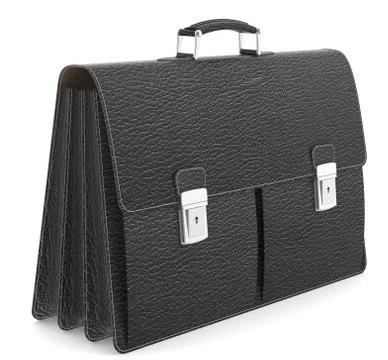 Black Briefcase. Stock Illustration