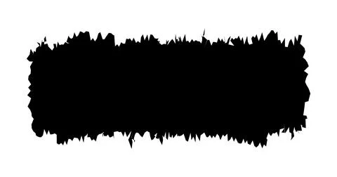 Black brush stroke grunge texture paint ink splatter vector Stock Illustration
