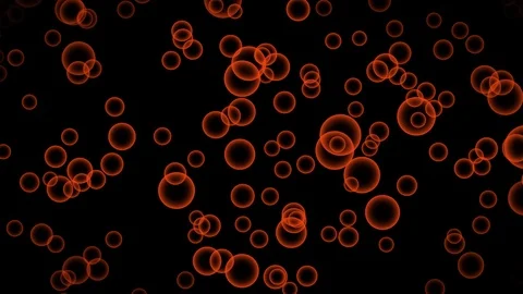 Black bubble background Stock Footage 85519858