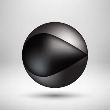Black Bubble Icon Badge with Light Background Stock Illustration