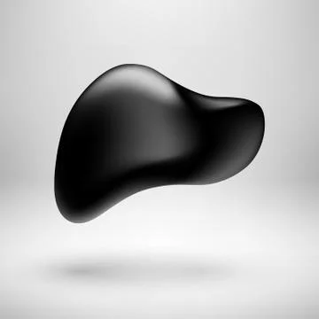Black Bubble Icon Badge with Light Background Stock Illustration