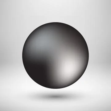 Black Bubble Icon Badge with Light Background Stock Illustration