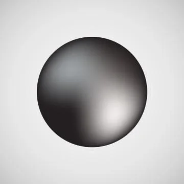 Black Bubble Icon Badge with Light Background Stock Illustration