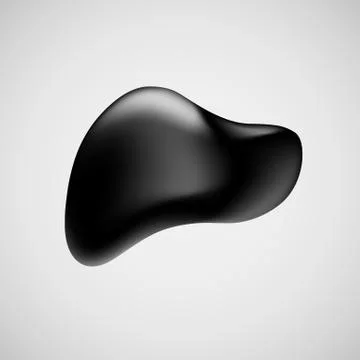 Black Bubble Icon Badge with Light Background Stock Illustration
