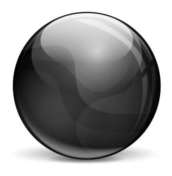 Black bubble Stock Illustration