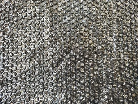 Black bubble wrap. Dotted abstract template background Stock Photos