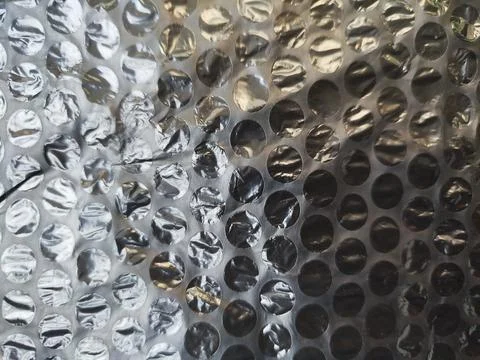 Black bubble wrap. Dotted abstract template background Stock Photos