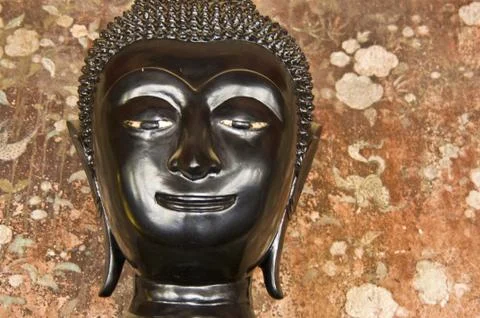 Black buddha Stock Photos