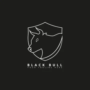 BLACK BULL Stock Illustration