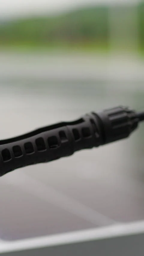 Black Cable Connector Stock Footage 320063527