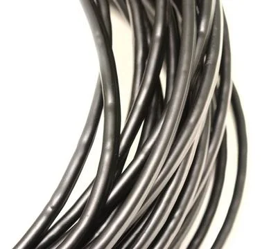  black cable hank of black cable on white Copyright: xZoonar.com/DaniyaxMe... Stock Photos