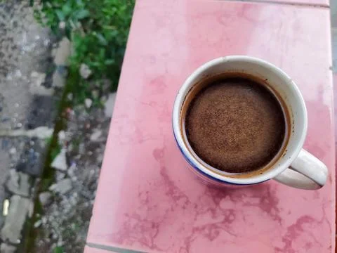 Black caffee Stock Photos