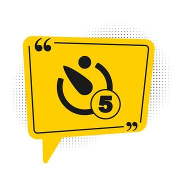 Black Camera timer icon isolated on white background. Photo exposure. Stopwatch Stock Illustration
