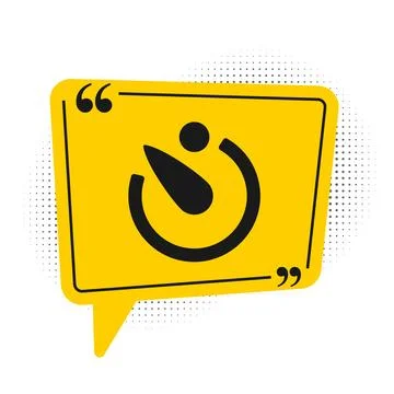 Black Camera timer icon isolated on white background. Photo exposure. Stopwatch 스톡 일러스트