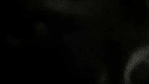 Black canvas fabric texture background with subtle organic grid pattern and d Stock Photos