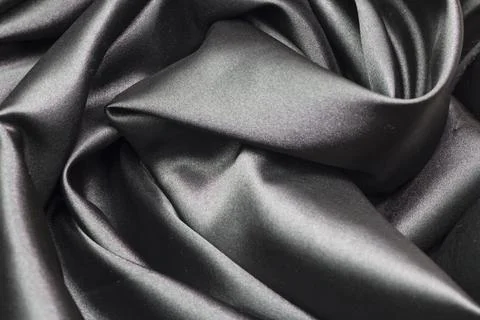 Black canvas texture background Stock Photos