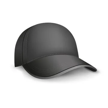 Black cap Stock Illustration