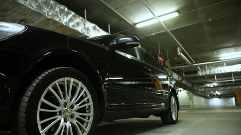 Black car Stock Footage 78551921