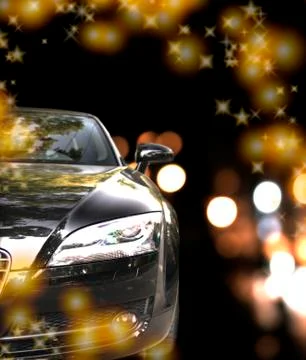 Black car Stock Illustration