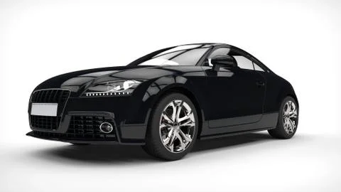 Black Car Illustrazione stock