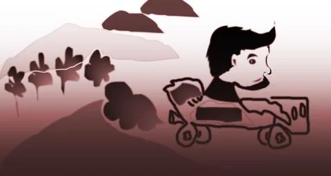 Black car Stock Illustration