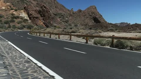 Black Car Passes Stock Footage 11336679