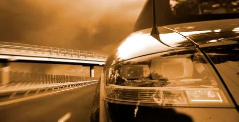 Black car Stock Photos