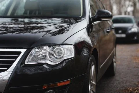 Black car Stock Photos