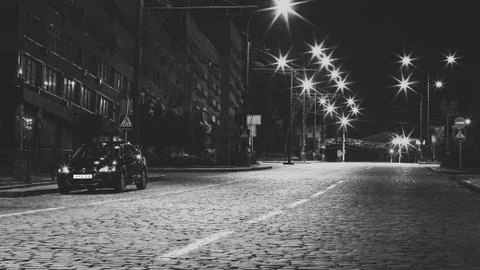 Black car Stock Photos
