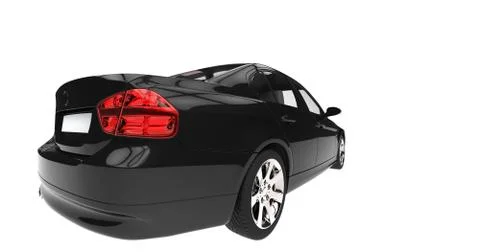 Black Car Taillight イラスト素材