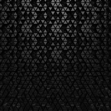 Black Carbon Embossed Background with Gloss Tiles. Abstract Triangular and He Stock Illustration