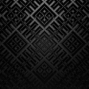 Black Carbon Embossed Background. Unique View of Belarusian National Geometri Stock Illustration
