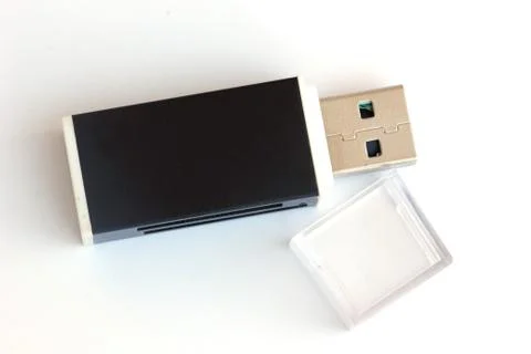 Black card reader Stock Photos