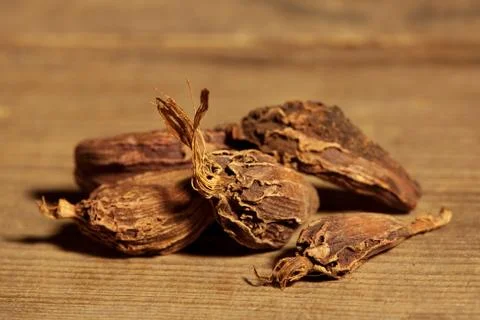 Black cardamom Stock Photos