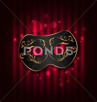 Colorful carnival masks Royalty Free Vector Image