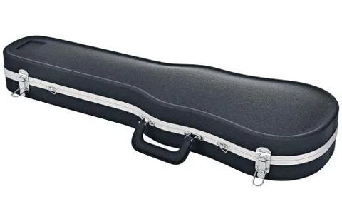 Black case viola violin Stock Illustration