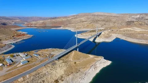 Black Cave Bridge Stock Footage 97223576