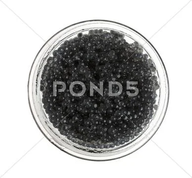 Black caviar Stock Photos