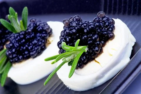 Black Caviar Stock Photos
