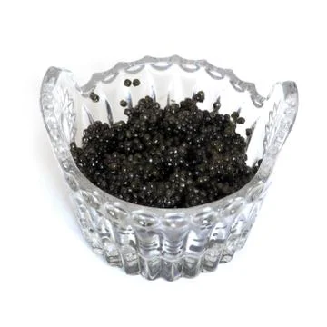 Black caviar Stock Photos