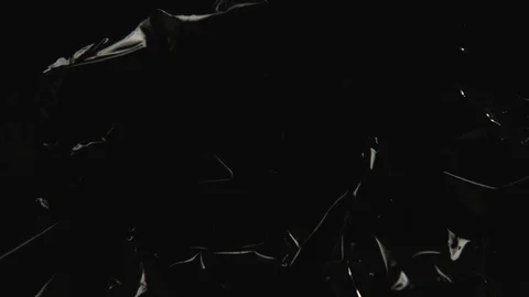 Black cellophane bag 스톡 동영상 112113510