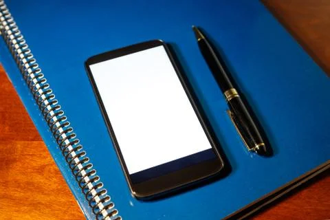 A black cellphone Stock Photos