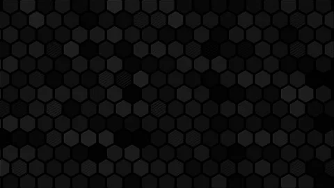 Black cellular iridescent techno background. 動画素材 287985485