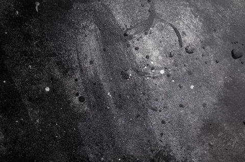 Black cement texture with subtle gray gradients ideal for rustic culinary s.. Foto stock