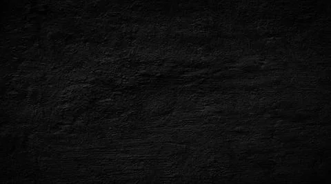 Black cement wall texture for your design, gloomy vintage texture ideal for r Foto stock