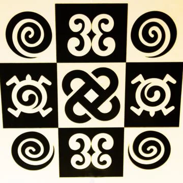 The black ceramic of  abstract texture Stock Illustration