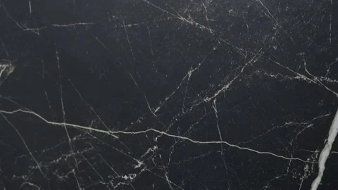 Black ceramic tiles with marble pattern Stock Footage 200206111